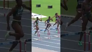 Amusan is so smooth over the hurdles 🧈💨#DiamondLeague 💎 #SilesiaDL 🇵🇱  #trackandfield #athletics