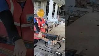 Steel Ring making machine Hard work #trending #machine #trend #civilengineering #building #shorts