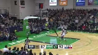 Eric Demers Plays in Maine Celtics vs. Birmingham Squadron