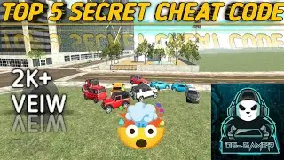 🤯💯💯 Top 5 Secret cheat code😍 all cheat codes india bike driving 3d new update video (2026)
