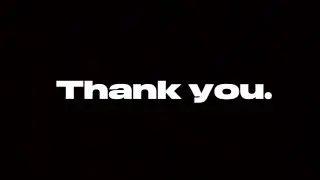 Thank You.