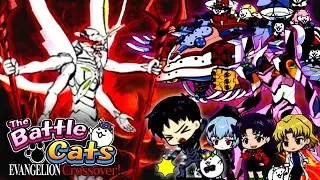 The Battle Cats &times; Evangelion V.2 - All NEW Update about Collab!!