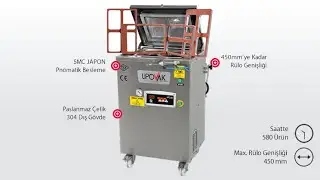A&ccedil; - bitir kaşar salam porsiyonu ambalaj makinası Lipovak