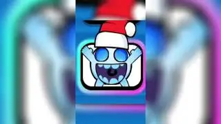 Christmas ice spirit emote | Clash Royale