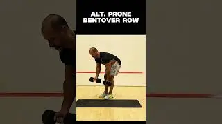 ALT  PRONE BENTOVER ROW #motivation #sports #challenge #personaltrainer #athlete #hyrox #crossfit