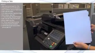 Tab Printing