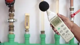 (PowerQ) Air Balancing Flow Hood Test