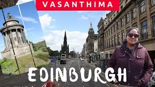 Edinburgh city tour | Tour guide |Hop on Bus I  UK தமிழ் Vlog | வசந்திமா