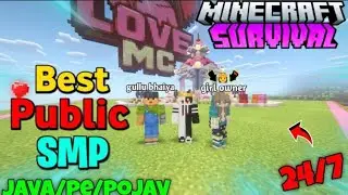 😎 Best Free Public Survival Smp 🌪️ Server For Minecraft | (Java) ⚡ 24/7 online | Raman_sontakke2830