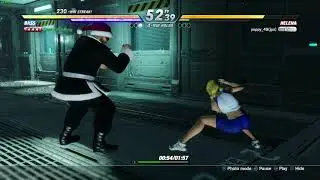 DOA6 Bass vs no core value noob helena