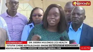 MINISTRY OF HEALTH SAYS KENYA IS LOOKING FOR ALTERNATIVE HEALTH FINANCING AS US CUTS AID