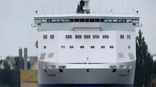 MF POLONIA DEPARTURE ŚWINOUJŚCIE / MF POLONIA WYJŚCIE Z PORTU ŚWINOUJŚCIE | BAGINFERRIES