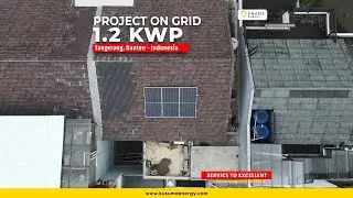 PANEL SURYA ON GRID 1.200 WATT PEAK | TANGERANG | SURYA PANEL | SHAMS ENERGY #0038