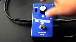 Behringer Phaser PH9 Демо