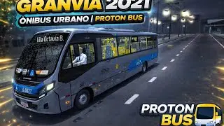 PROTON BUS SIMULATOR URBAN granvia 2021 onibus GAMEPLAY NEW UPDATE MOD BUS 