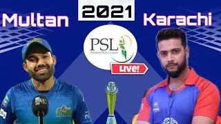 Pakistan super league 2021 live match || Karachi Kings vs Multan Sultans  || 8 Match