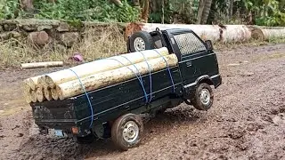 WPL D12 RC CAR MUD OFF ROAD ADVENTURE CARRY PICK UP 1:10 SCALE