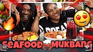 NEW ORLEANS SEAFOOD MUKBANG!!! 🦀 *SMACKING WARNING*