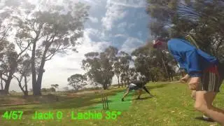 Back yard Cricket Test match (First Innings)