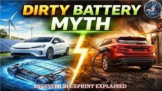&ldquo;Dirty Battery&rdquo; Myth &ndash; EVs vs. Gasoline Cars,  #evvsice  #electricvehicles   #cleanenergy #tech