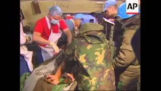 CROATIA: BANGLADESHI UN PEACEKEEPERS WOUNDED