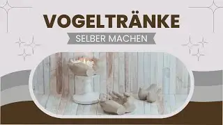 DIY Vogeltr&auml;nke f&uuml;r drau&szlig;en ganz einfach selber machen I Tutorial