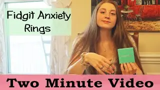 FIDGET ANXIETY RINGS🌞Women&rsquo;s Spinner Ring Alextina Review👈