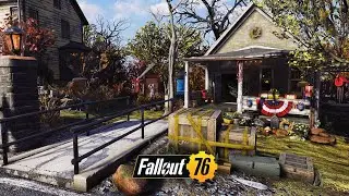 Fallout 76 Camp Build: Charleston Preexisting House (by Drago)