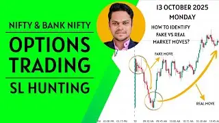 Intraday Trading: Pure Masterclass in SL Hunting &mdash; Nifty & Bank Nifty Traders, You Must Watch This!