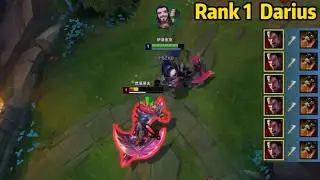 Rank 1 Darius: This Guy is SO AGGRESSIVE in the Early Game!
