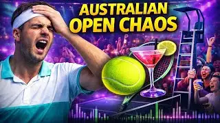 Drunk Fans, Loud Music & Angry Stars: The Australian Open&rsquo;s Party Court Exposed