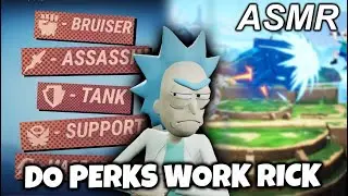 ASMR GAMING | MultiVersus: Do Perks Actually Improve (Rick) ~ ASMR Music