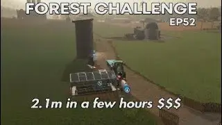 Forest challenge ep52 - 2.1m in a few hours $$$