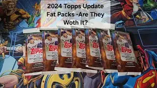 2024 Topps Update Fat Packs - Are They Worth It?