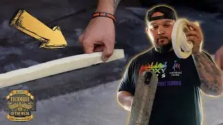 Controlling The Flow of Epoxy ft. Dallas Epoxy Guys