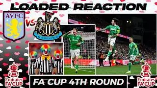 🏆FA CUP 4TH Round 🎯- Aston Villa Vs NewcastleUnited  👀