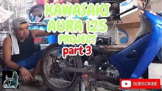 KAWASAKI AURA RESTORATION PART 3 | #motovlog #kawasaki #kapositive