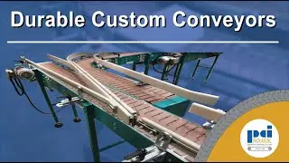 Robust Plastic and Steel Chain Conveyors