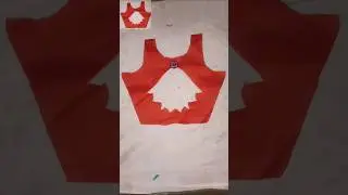 blouse back neck design cutting ✂️ EASY ideas #fashon# shorts # design #