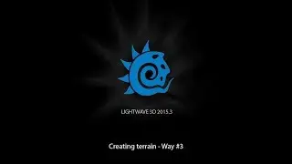 Lightwave 3D - Creating terrain - Way #3