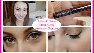 Review & Demo NEW Urban Decay Perversion Mascara *BIGGER BLACKER BADDER* | shanran07