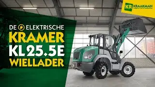 Kraakman Kennisbank: De Elektrische Kramer KL25.5E Wiellader