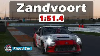 iRacing Toyota GR86 Zandvoort Track Guide - 1:51.4