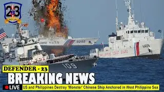 China Panic! US and Philippines Intercept Chinese 'Monster' Ship Dropping Anchor in West Phl Sea