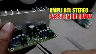 Kit Power Amplifier Mini Bass Mantap