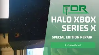 An Xbox Series X Halo Special Edition that needs repair! #repair #techdevicerepair