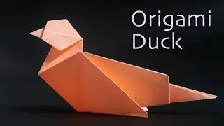How to make Origami duck | Making of duck using paper | Kids Origami