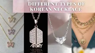 Different Types Of Korean Necklace With Their Names/ Tabu's vogue