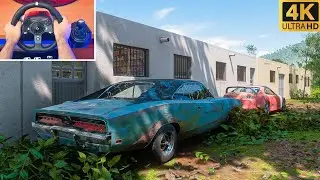 Restoring Abandoned Fast and Furious Cars Forza Horizon 5 | Logitech G920 + Shifter