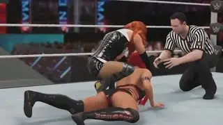 Becky Lynch Vs Eva Marie ( Rematch for Title )